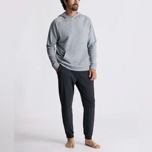 $118 FREE FLY Highmile Joggers Mens M 28x28” Black Stretch Athleisure Gym LNWOT